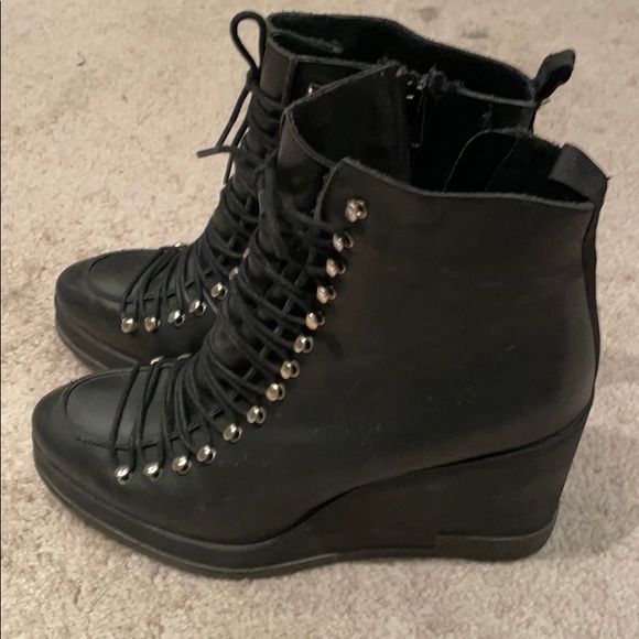 MIISTA wedge booties - Picture 2 of 2